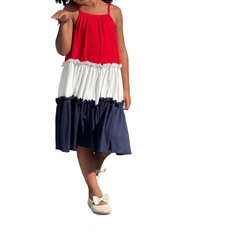 NEW VIGNETTE girls pheobe dress in multicolor
